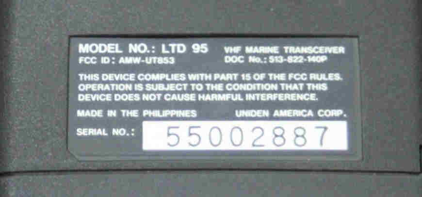 Uniden President LTD 95